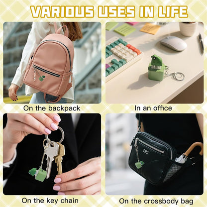Frog Keychain with Realistic Croak Sound