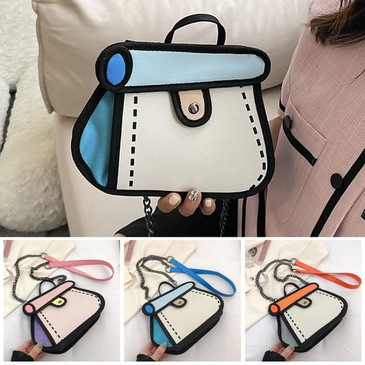 2D Cartoon Handbag