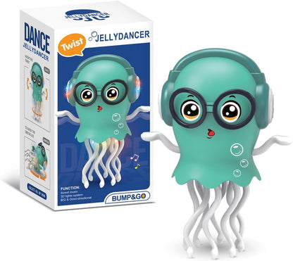 💃🌈 Dancing Jellydancer Toy – Fun Crawling Music Toy for Kids 🎶 Perfect Gift for Ages 3–8!