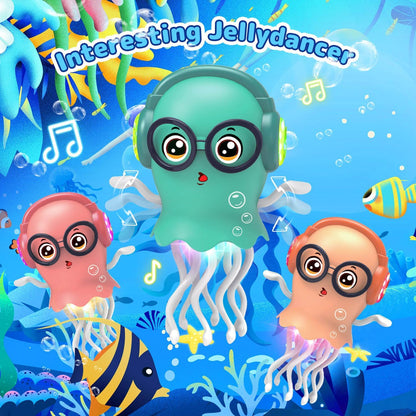 💃🌈 Dancing Jellydancer Toy – Fun Crawling Music Toy for Kids 🎶 Perfect Gift for Ages 3–8!