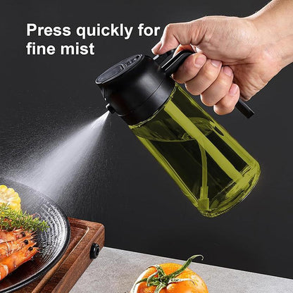 🌿 2-in-1 Oil Sprayer & Dispenser – Control Every Drop, Cook Healthier! 🍳✨