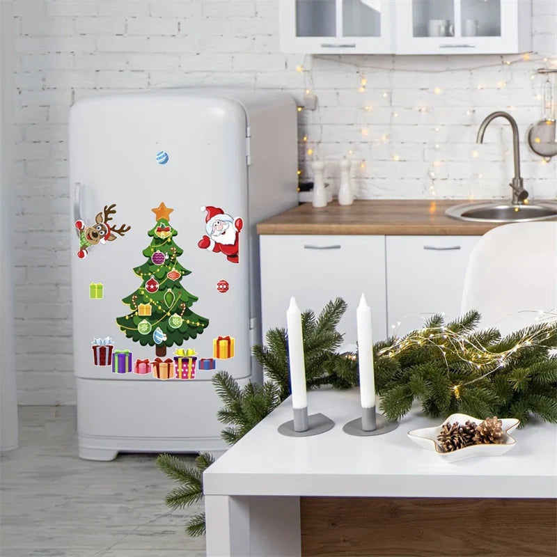 Magnetic Christmas Tree for Refrigerator