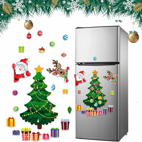 Magnetic Christmas Tree for Refrigerator