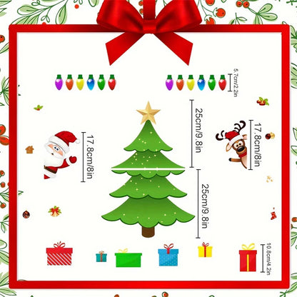 Magnetic Christmas Tree for Refrigerator