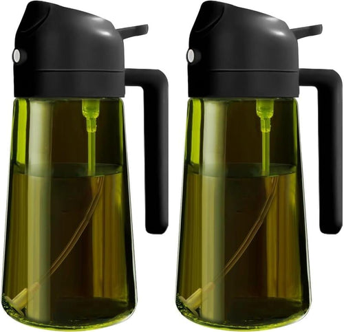 🌿 2-in-1 Oil Sprayer & Dispenser – Control Every Drop, Cook Healthier! 🍳✨