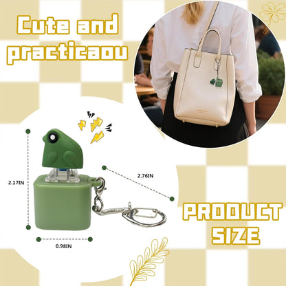 Frog Keychain with Realistic Croak Sound