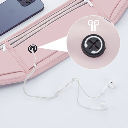 Ultra-Light Exercise Waist Pack with 4 Pockets