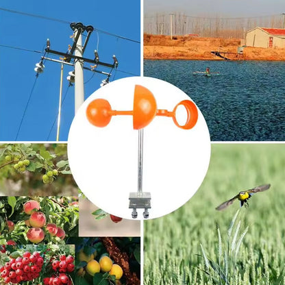 Bird Scare Reflector & Wind Spinner with Sound